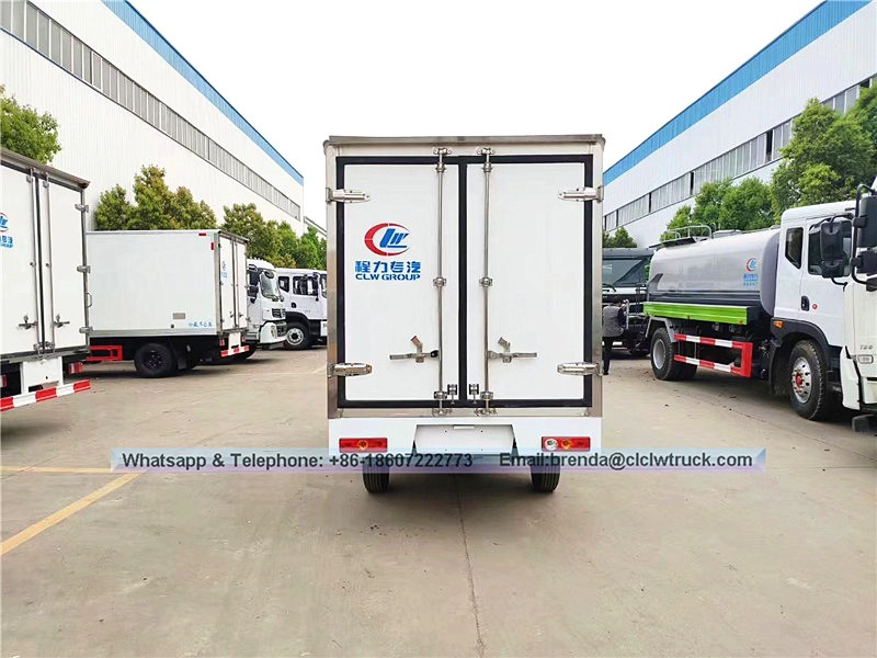 FOTON refrigerator truck supplier in China,mini refrigerator truck, best price Refrigerator truck