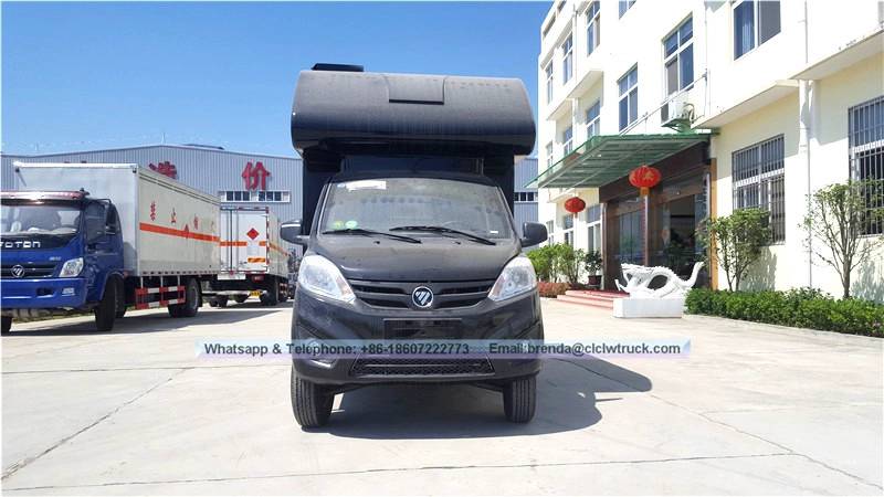 Fashion Design 4x2 Mobile Ice Crean caminhão, caminhão de alimentos van em Dubai