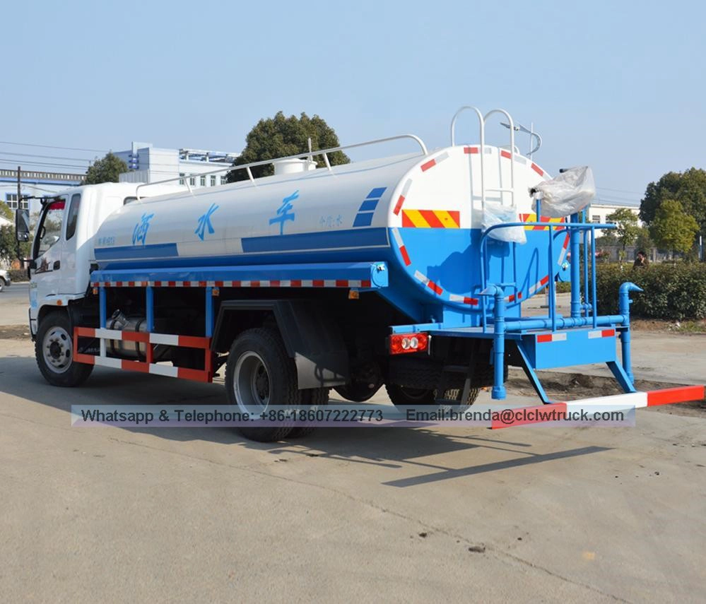 Foton Auman 4X2 2200 gal 10000L water truck