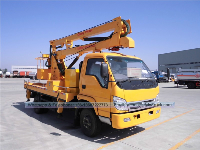Foton RHD 12-16 เมตรรถบรรทุกรถบรรทุกจีนผู้ผลิตรถบรรทุก RHD ระดับความสูง RHD