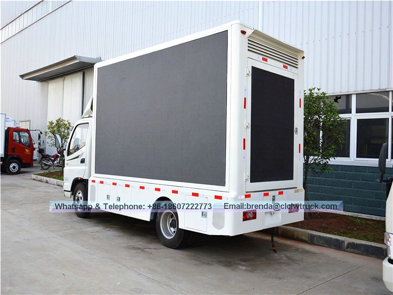 Foton Brand P4, P5, P6 รถบรรทุก LED มือถือนอกประตูพร้อมหน้าจอ SMD สำหรับขาย