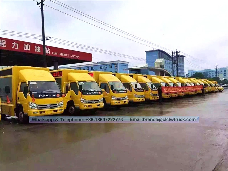 Foton mobile LED truck, outdoor advertising truck for sale