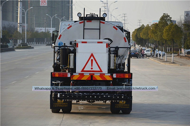 2016 के HOWO 4 * 2 बुद्धिमान डामर वितरक ट्रक