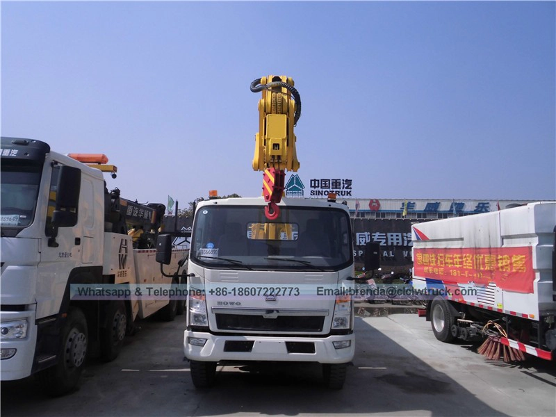 Howo High Working Truck Suparize China ، 20 مترًا لموردي الشاحنات على ارتفاع عالٍ ، China Sinotruk Aerial Platform