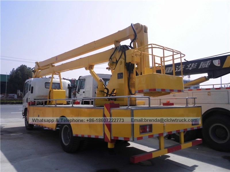 Howo High Working Truck Suparize China ، 20 مترًا لموردي الشاحنات على ارتفاع عالٍ ، China Sinotruk Aerial Platform