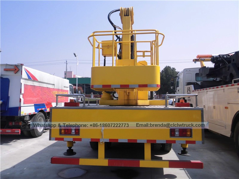 Howo High Working Truck Suparize China ، 20 مترًا لموردي الشاحنات على ارتفاع عالٍ ، China Sinotruk Aerial Platform