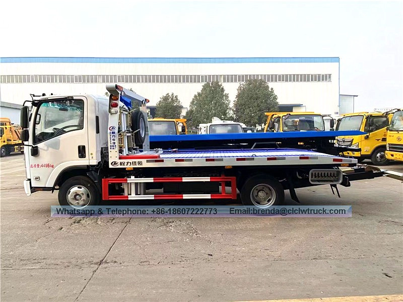 ขายร้อนญี่ปุ่น isuzu 5ton ความสามารถในการขายรถบรรทุกพ่วงขาย, ญี่ปุ่น 4x2 รถบรรทุกพ่วงราคาถูกขาย