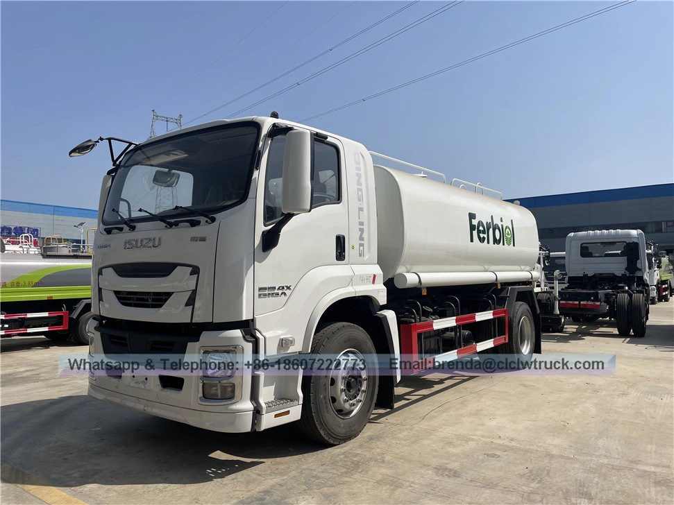 Camión cisterna de agua ISUZU 15000L