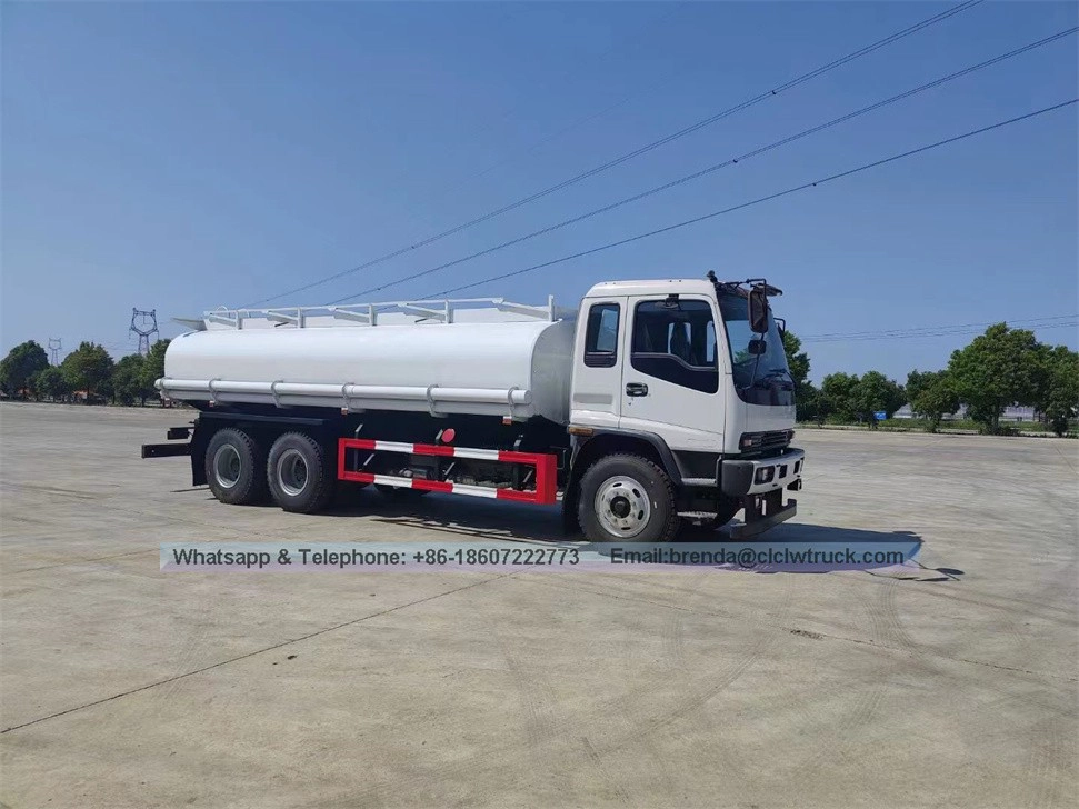 Isuzu 5000 - 12000 Liter Liter Tangki Keluli Tangki Makanan Cecair Susu Pengangkutan Simpanan Susu Susu Tangki