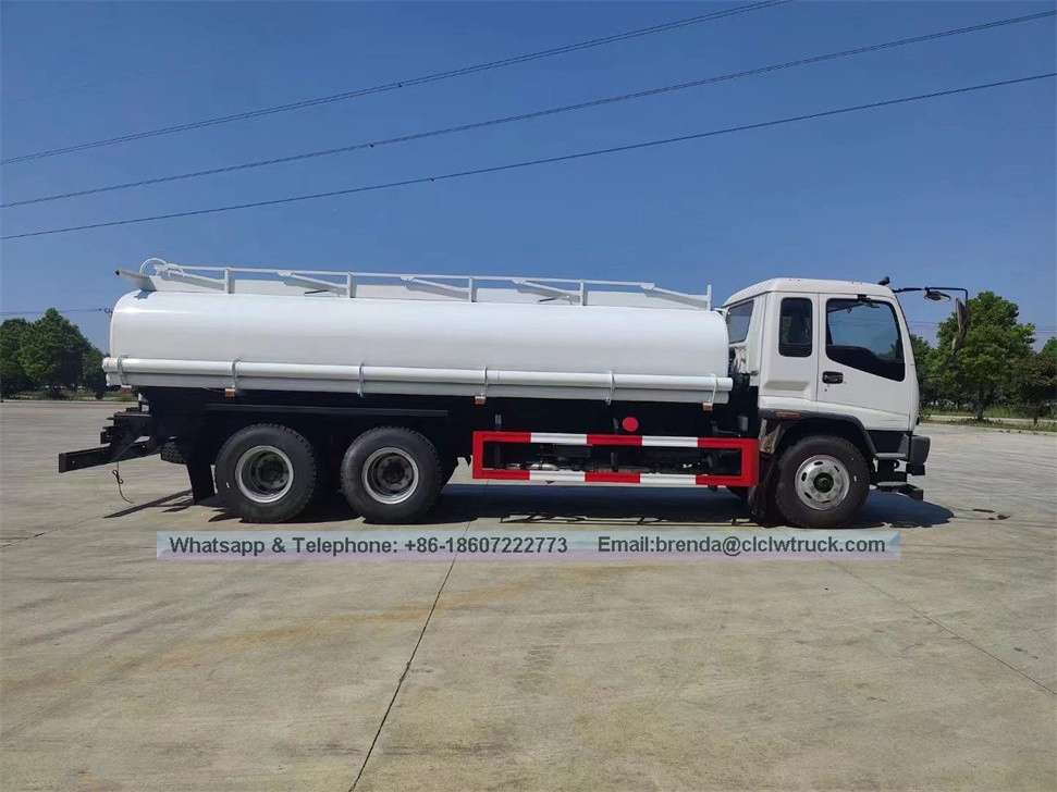 Isuzu 5000 - 12000 Liter Liter Tangki Keluli Tangki Makanan Cecair Susu Pengangkutan Simpanan Susu Susu Tangki