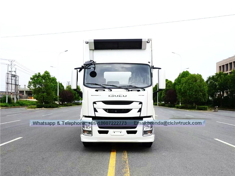 ISUZU refrigerator truck supplier China, refrigerator truck 15 ton, refrigerator vihicle,refrigerator cargo truck,Euro 5 refrigerator truck