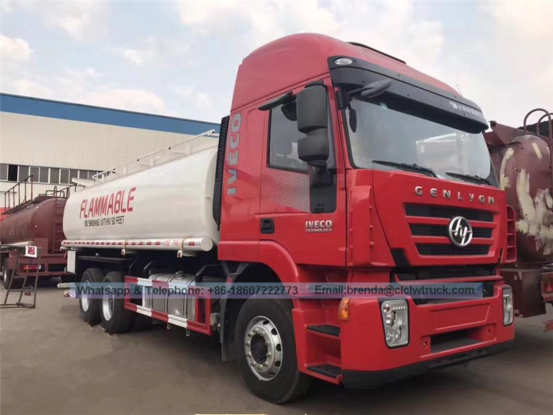 Công suất xe tải tàu chở dầu Iveco 6x4 5000 gallon