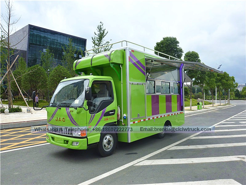 JAC Mobile food truck na may mabilis na serbisyo