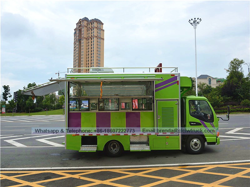 JAC Mobile food truck na may mabilis na serbisyo