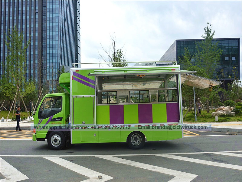 JAC Mobile food truck na may mabilis na serbisyo