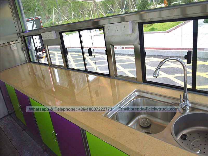 JAC Mobile food truck na may mabilis na serbisyo