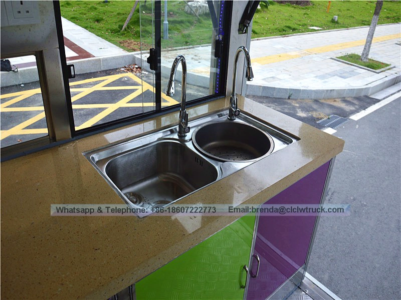 JAC Mobile food truck na may mabilis na serbisyo