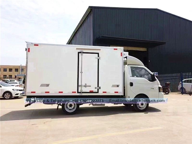Jac Refrigerator Truck Supplier China, Refrigerator Cargo Truck 3 Ton, Refrigerator Truck CNG/Gasoline Engine, Mini Refrigerator Truck