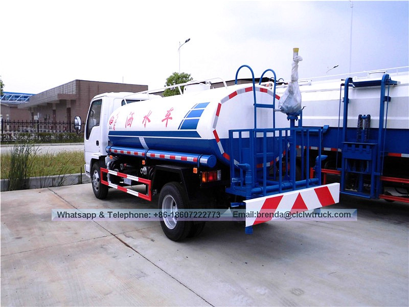 รถบรรทุกน้ำ ISUZU 100P 1100 gal 5000 ลิตรของญี่ปุ่น