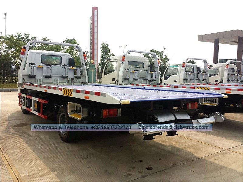 Japan Isuzu 3-5Ton Tow Truck Supplier ผู้ผลิตรถบรรทุกพ่วง 4x2 ญี่ปุ่น