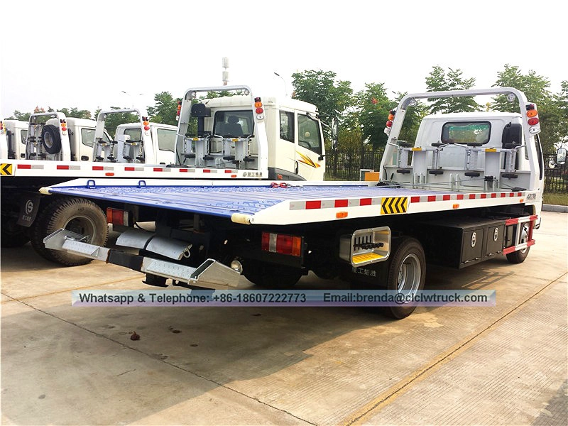 Japan Isuzu 3-5Ton Tow Truck Supplier ผู้ผลิตรถบรรทุกพ่วง 4x2 ญี่ปุ่น