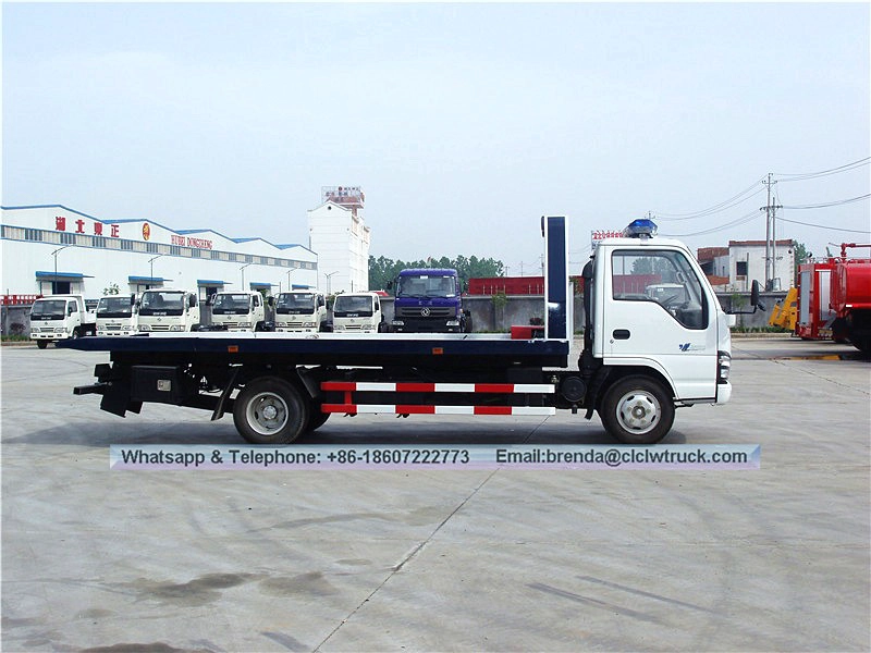 日本五十铃600p 4x2 4 ton拖车热销售