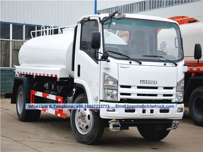 Xe tải nước Isuzu Nhật Bản 5000liter, 4x2 Nhật Bản xe tăng nước Isuzu, nhà cung cấp xe tăng nước mini Nhật Bản