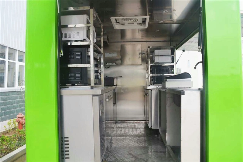 xe tải Karry nhỏ thức ăn, xe tải thực phẩm di động, kem cung cấp xe tải thực phẩm