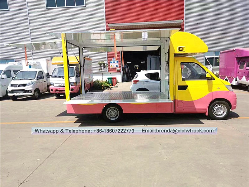 Karry mini grill fast food mobile food truck