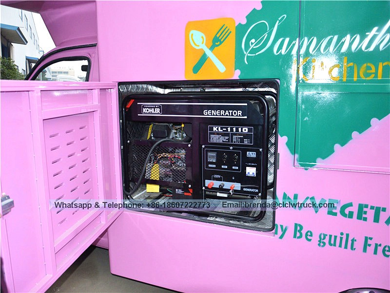 Mobile fast food truck, food truck suppliers in China, ice cream truck