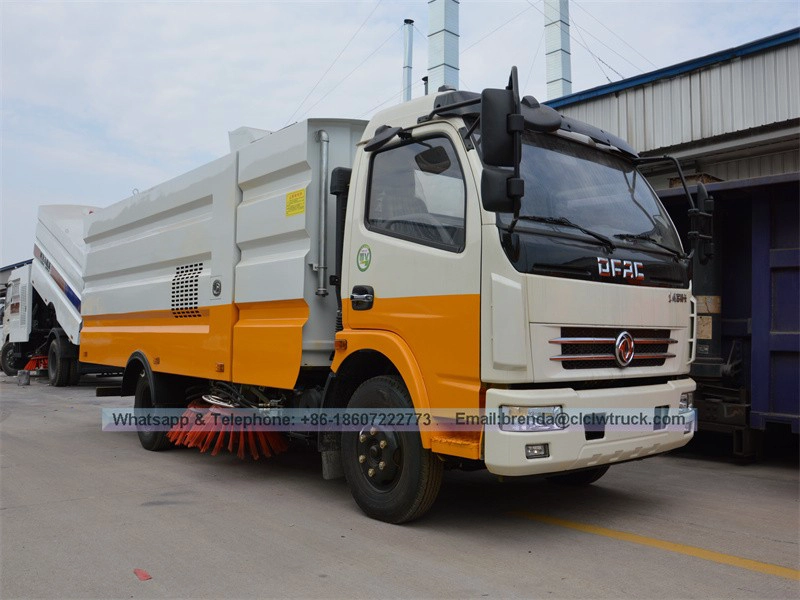 Bagong DFAC Road Sweeper Truck sa Hot Sale