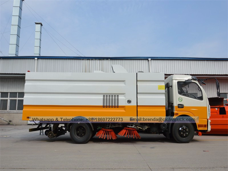 Bagong DFAC Road Sweeper Truck sa Hot Sale