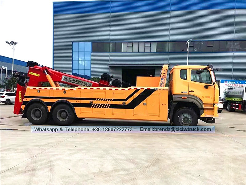 Sinotruk Howo Tow Truck 16ton, 6x4 รถบรรทุกพ่วงสำหรับขายซัพพลายเออร์จีน