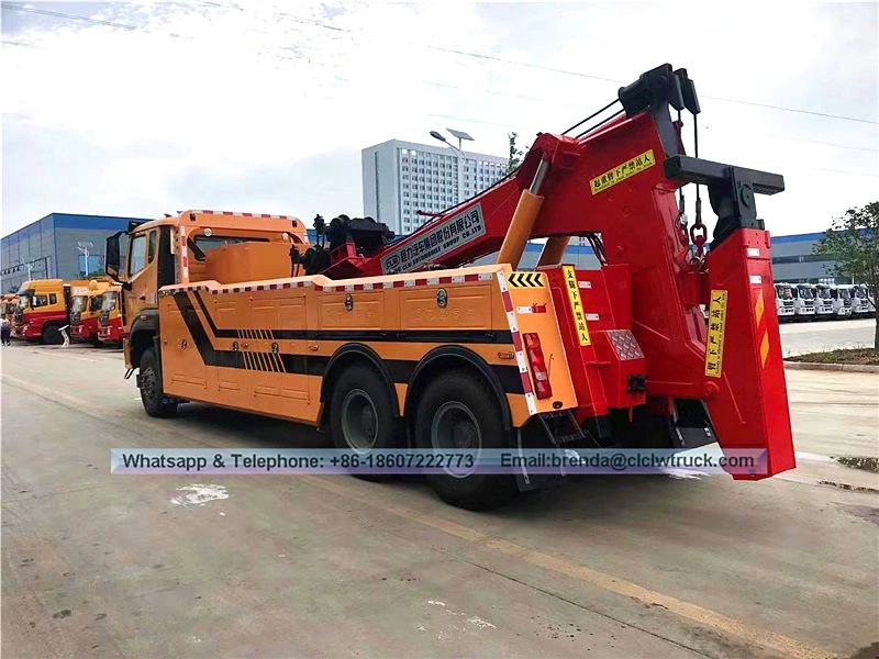 Sinotruk Howo Tow Truck 16ton, 6x4 รถบรรทุกพ่วงสำหรับขายซัพพลายเออร์จีน