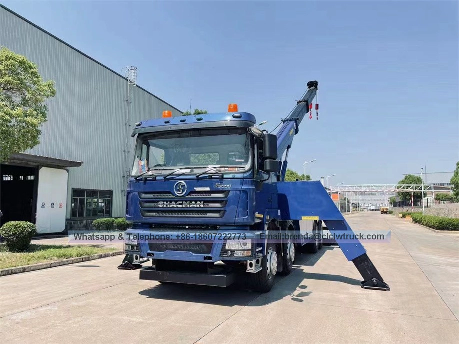 Shacman 8x4 50t 60T Retator Recovery Wrecker Tow -Trucks