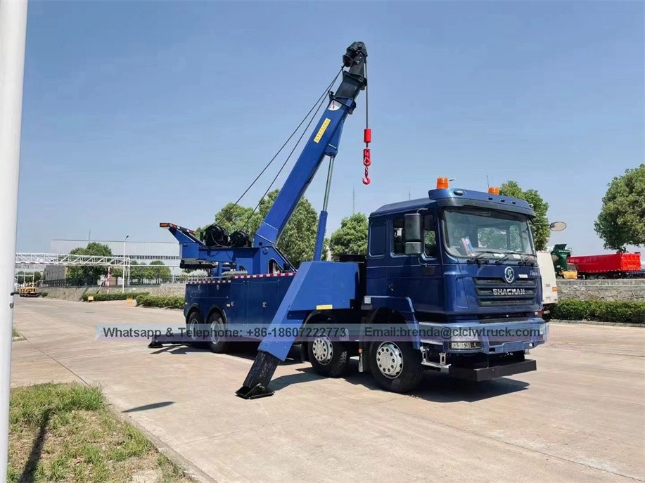 Shacman 8x4 50t 60T Retator Recovery Wrecker Tow -Trucks