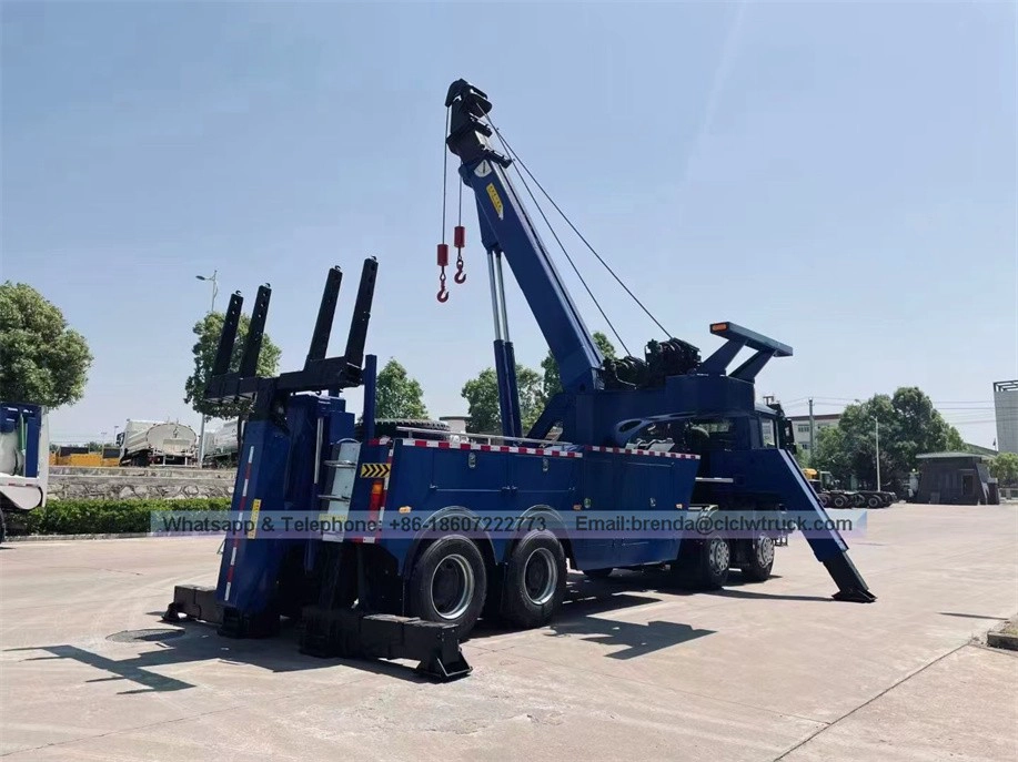 Shacman 8x4 50t 60T Retator Recovery Wrecker Tow -Trucks