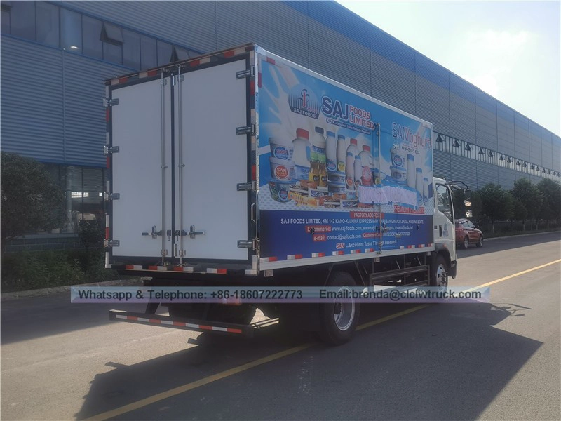 Sinotruk Howo Refrigerated Truck - Freiner Refrigerated Tamin-Howo Refrigeraator Truck fournisseur China-Refrigeator Cargo Camion 7 tonnes-4x2 Réfrigérateur