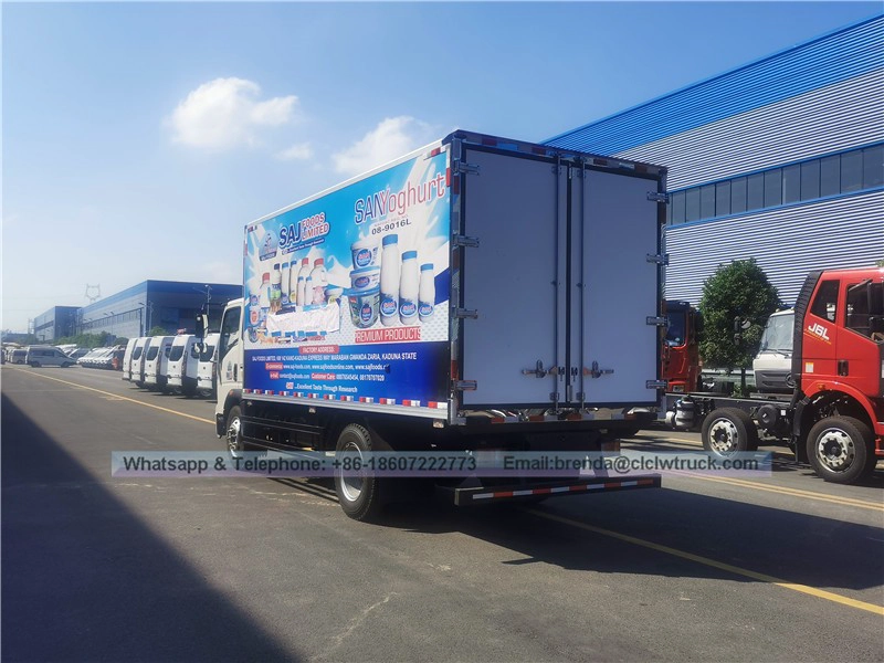 Sinotruk Howo Refrigerated Truck - Freiner Refrigerated Tamin-Howo Refrigeraator Truck fournisseur China-Refrigeator Cargo Camion 7 tonnes-4x2 Réfrigérateur