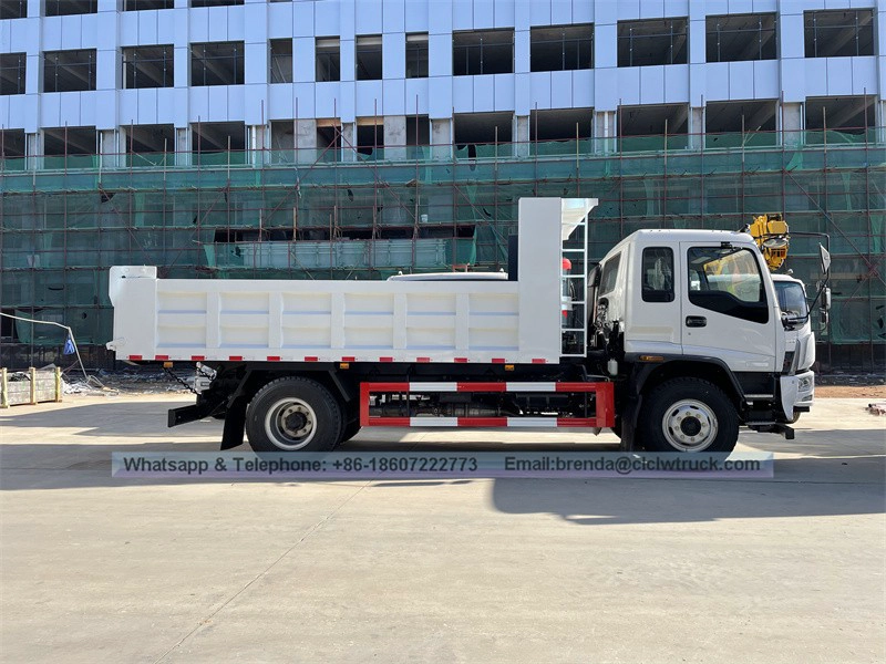 Pengilang Lori Dump China-Hot Menjual 4x2 Jepun Isuzu 15ton Dump Truck