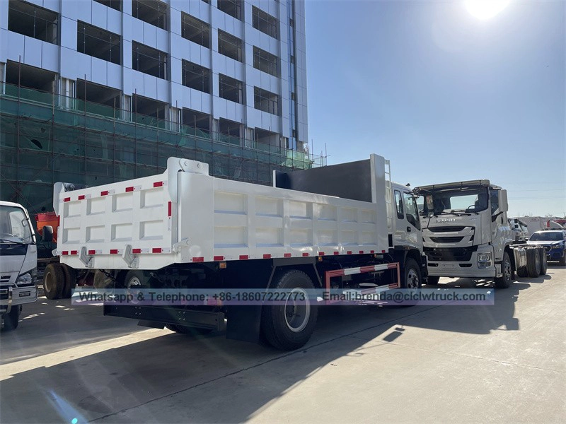 Pengilang Lori Dump China-Hot Menjual 4x2 Jepun Isuzu 15ton Dump Truck