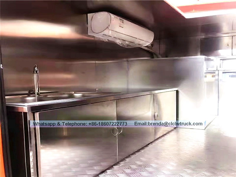 White Color/Food Trucks à Dubaï, les camions de crème glacée en Arabie saoudite