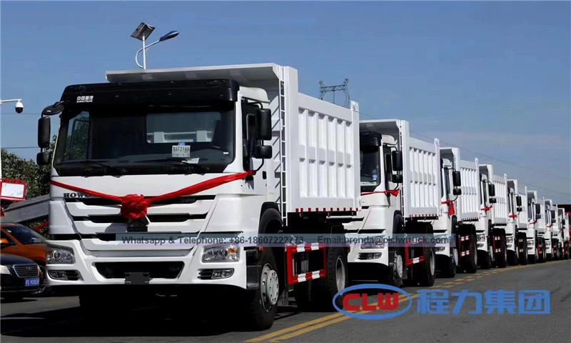 Sino Truck Howo 4x2 6 Ruedas 20 T 290HP Camión volquete usado