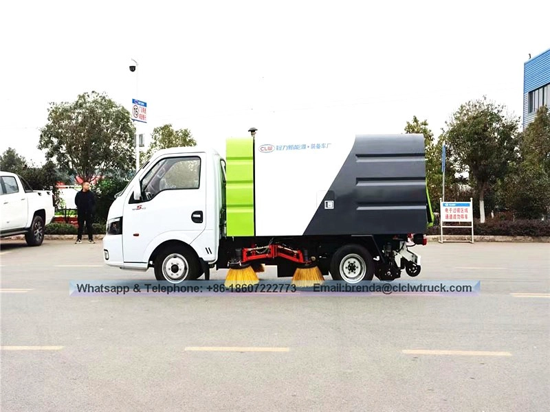 petit camion de balayeur de route prix bon marché à vendre