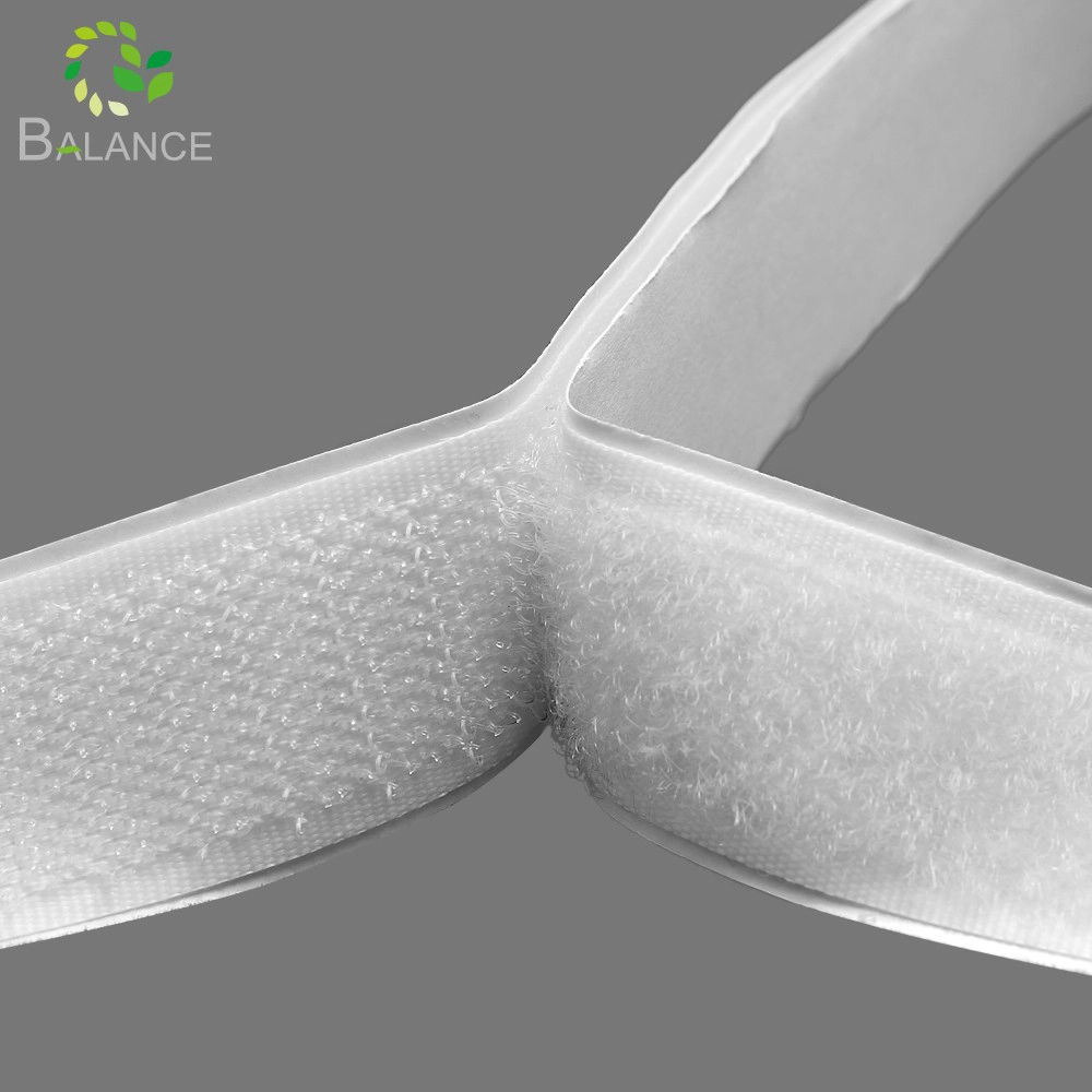 New generation strong cnustomized strong self-adhesive magic tape made of sticky nylon with hook and loop with heat-sealable velcro