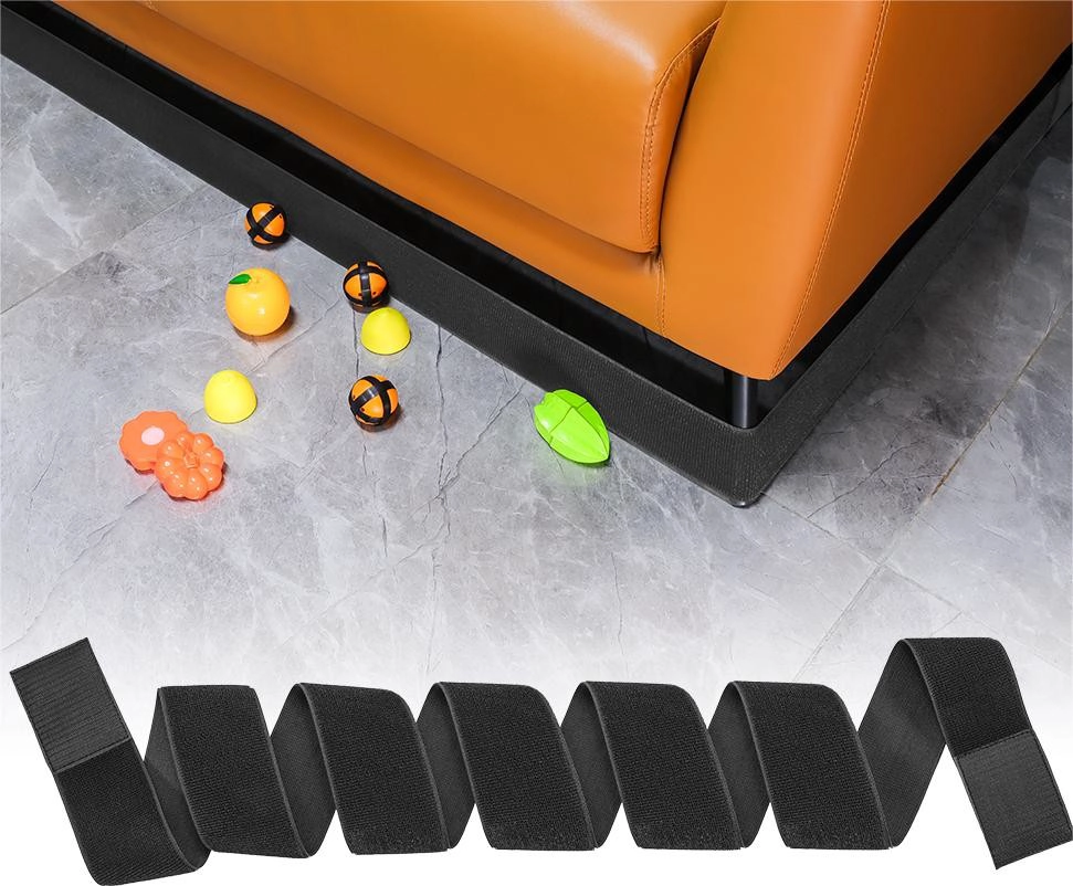 Factory Price Under Couch Blocker for Babies Toys and Pets Toys from Going Sliding Custom Adjustable Strap Under Furniture Manufacturer