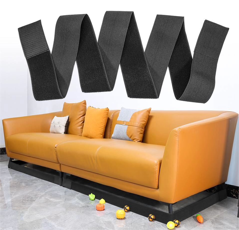 Factory Price Under Couch Blocker for Babies Toys and Pets Toys from Going Sliding Custom Adjustable Strap Under Furniture Manufacturer