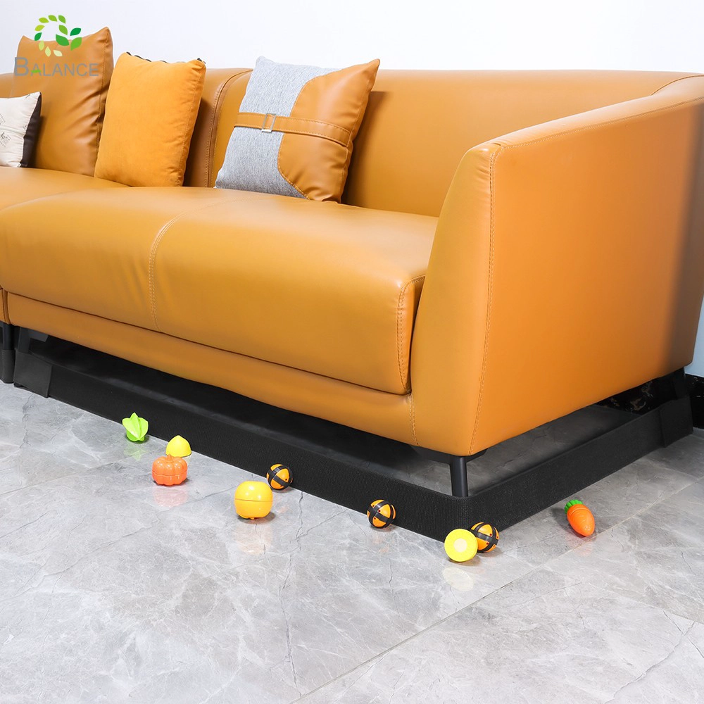 Factory Price Under Couch Blocker for Babies Toys and Pets Toys from Going Sliding Custom Adjustable Strap Under Furniture Manufacturer