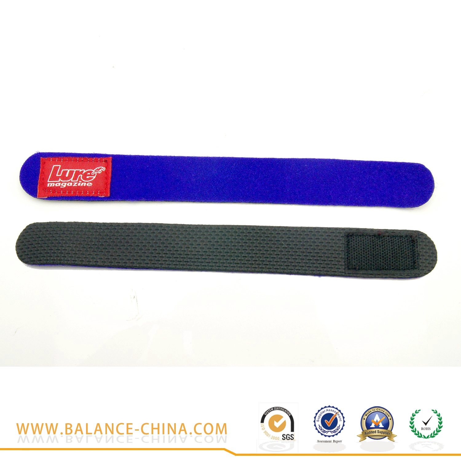 Angeln Fishing Rod Band elastische Neopren Haken und Schlaufe