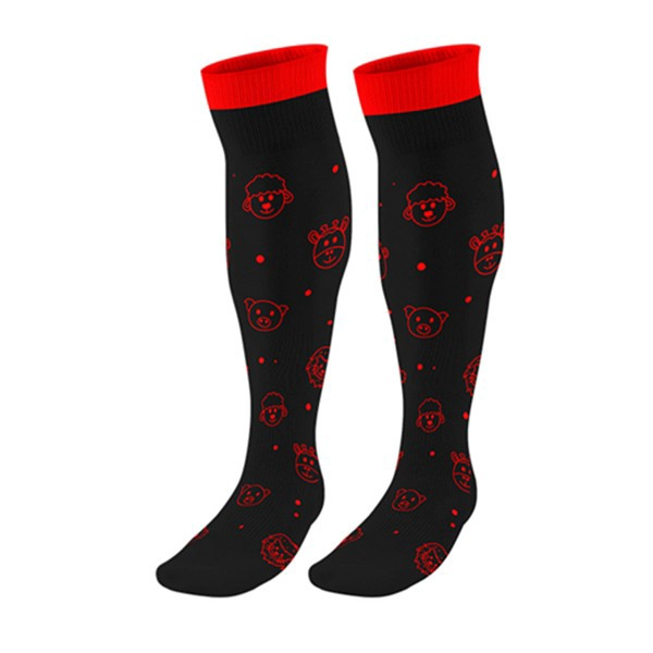 Großhandel Custom Knie hohe Trampolin Socken rutschfeste Socken